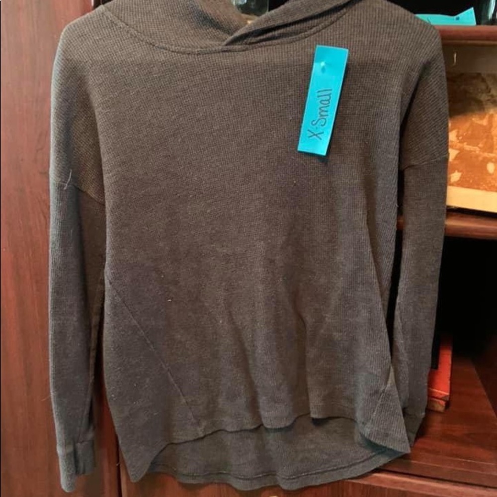 Loose Knitted Long Sleeve with Hood